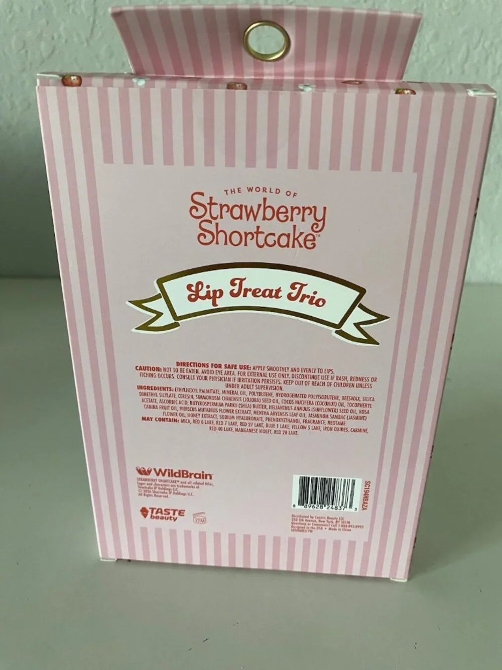 Set Of 3 Strawberry Shortcake Lip Treat Trio Lip Gloss Raspberry Blueberry NEW